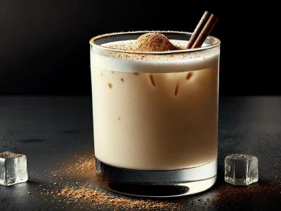 Bourbon Milk Punch