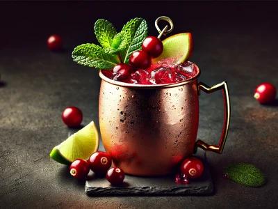 Cranberry Moscow Mule