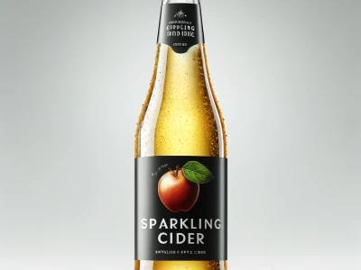 Sparkling apple cider