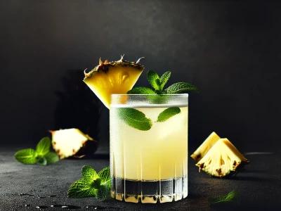 Tequila and Pineapple Juice